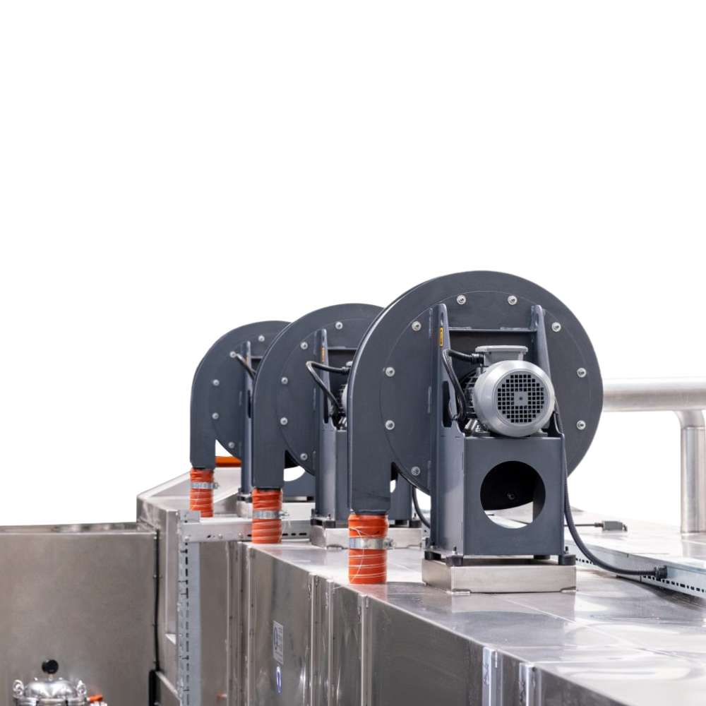 Conveyor Wash - Durchlaufwaschmaschine Detailaiufnahme